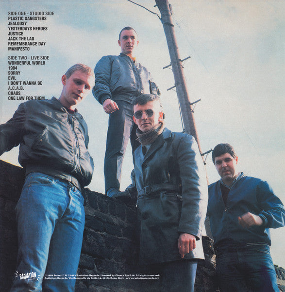 4 SKINS "The Good, The Bad & The 4 Skins" LP (Yellow Vinyl)
