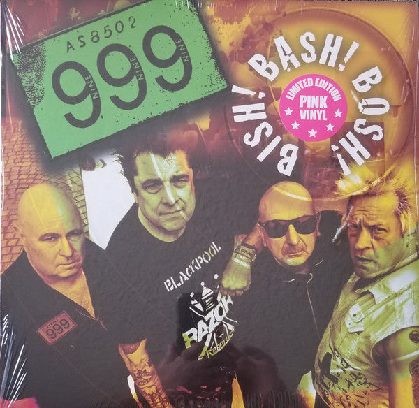 999 "Bish! Bash! Bosh!" LP (Pink Vinyl)