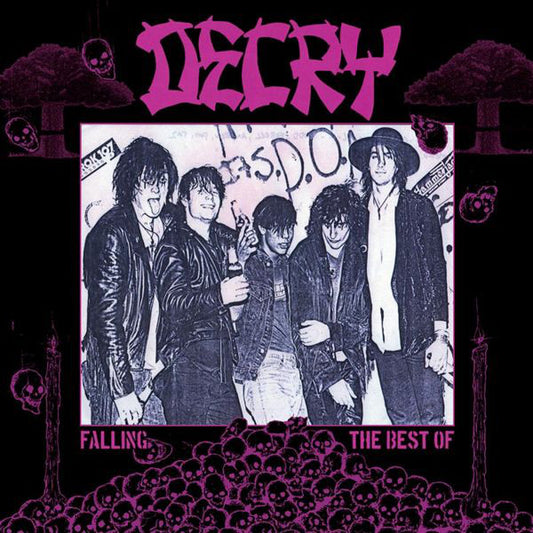 DECRY "Falling - The Best Of" LP (Purple Vinyl)
