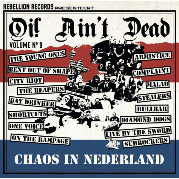 V/A "Oi! Ain't Dead Volume 8 (Chaos In Nederland)" LP