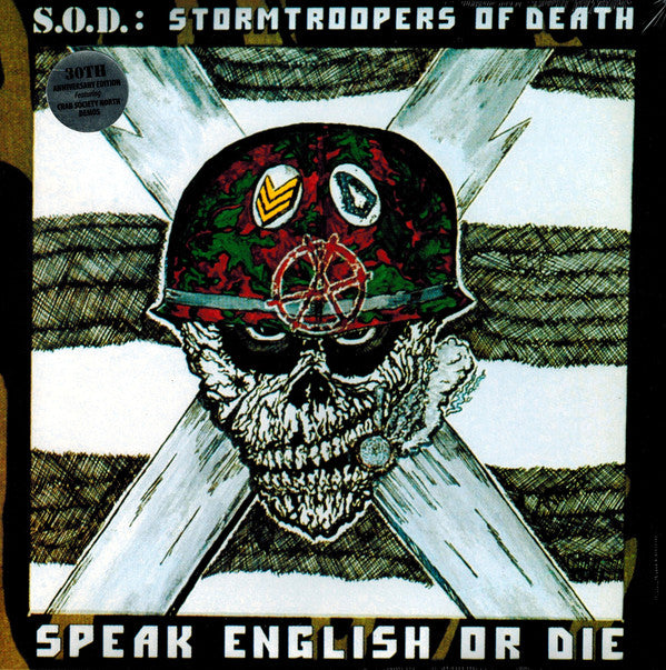 S.O.D. "Speak English or Die" LPx2 (30th Anniversary)
