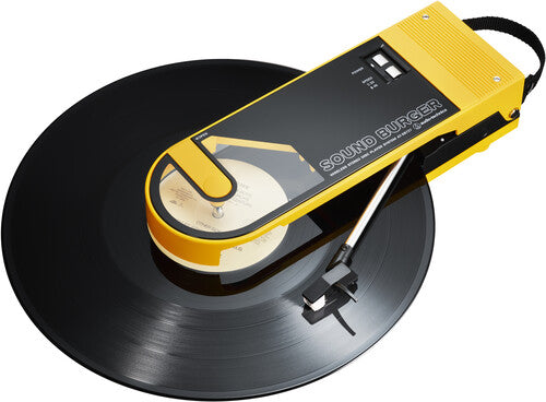 AT-SB727-YL SOUND BURGER Bluetooth Turntable Portable (Yellow)