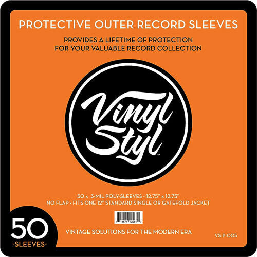 Vinyl Styl® 12 Inch Outer Record Sleeves (50 Ct)