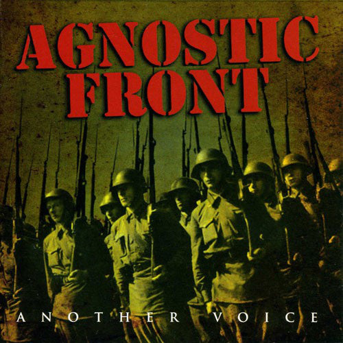 AGNOSTIC FRONT "Another Voice" LP (Clear Vinyl)