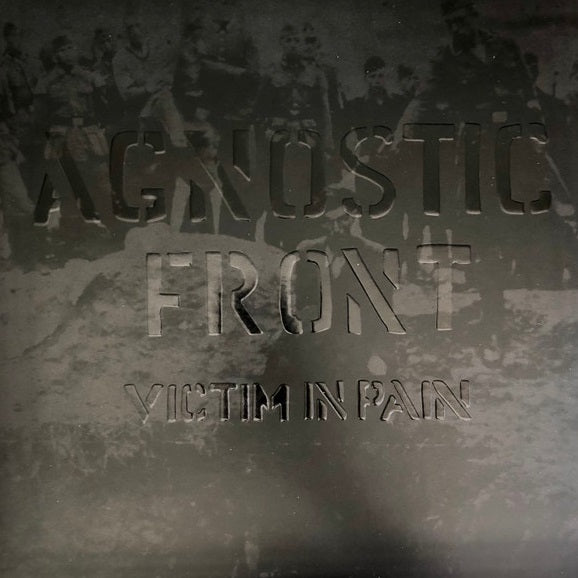 AGNOSTIC FRONT "Victim in Pain" LP (Yellow Vinyl)