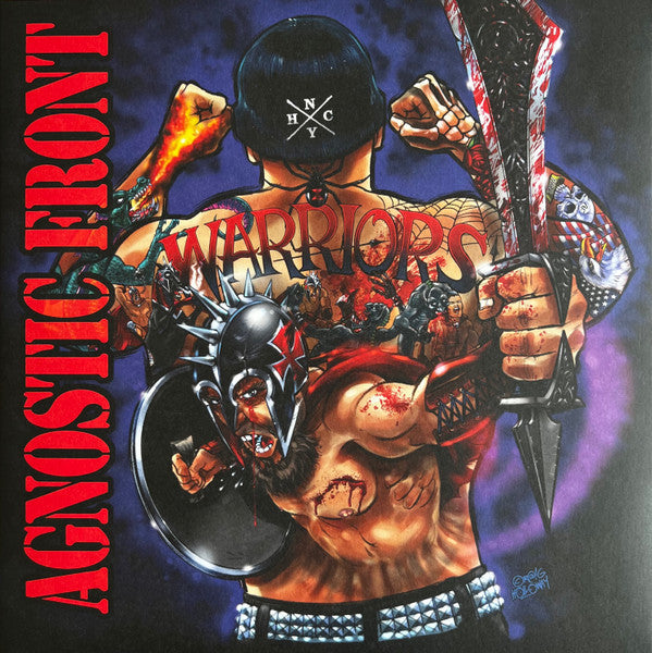 AGNOSTIC FRONT "Warriors" LP (Clear Vinyl)