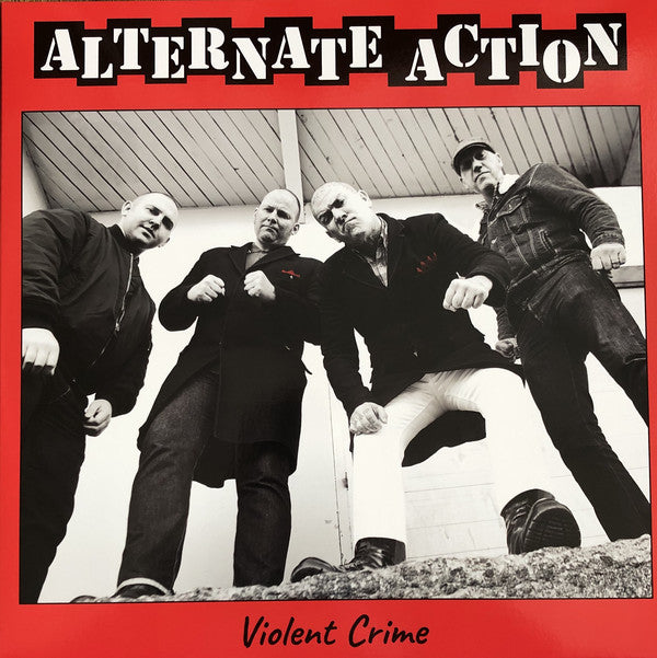 ALTERNATE ACTION "Violent Crime" EP (Silver, Screen Printed)