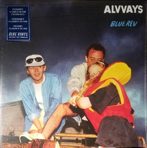 ALVVAYS "Blue Rev" LP (Blue Vinyl)