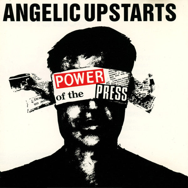 ANGELIC UPSTARTS "Power of the Press" LP (Red Vinyl)
