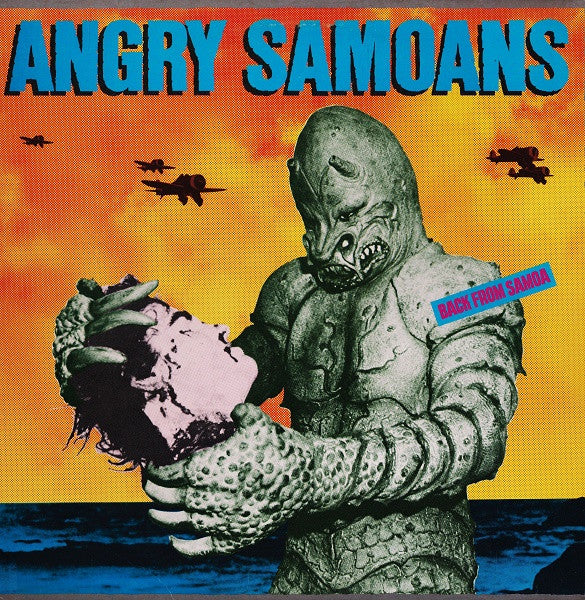 ANGRY SAMOANS "Back From Samoa" LP (Blue Vinyl)