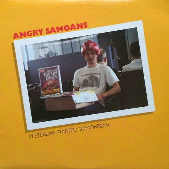 ANGRY SAMOANS "Yesterday Started Tomorrow" (Yellow Vinyl)