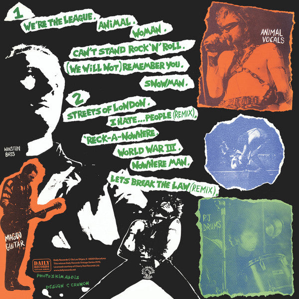 ANTI-NOWHERE LEAGUE "We Are ... The League" LP (2019)