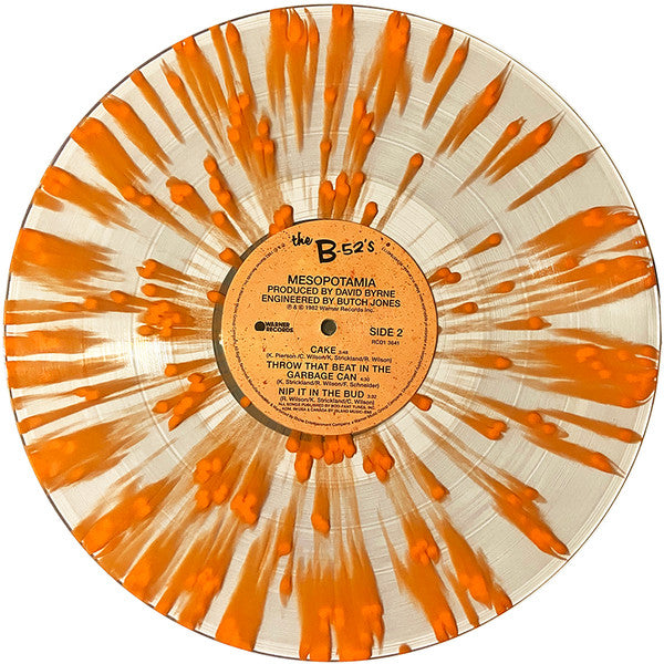 B-52'S, THE "Mesopotamia" LP (Orange Splatter Vinyl)