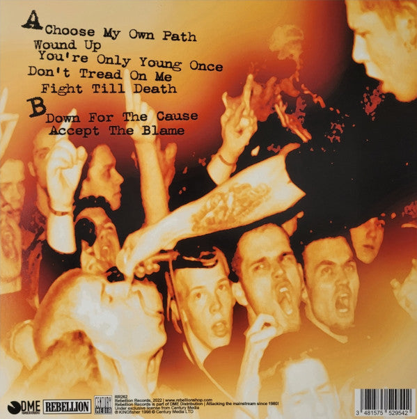 BACKFIRE! "Choose My Own Path" (Splatter Vinyl)