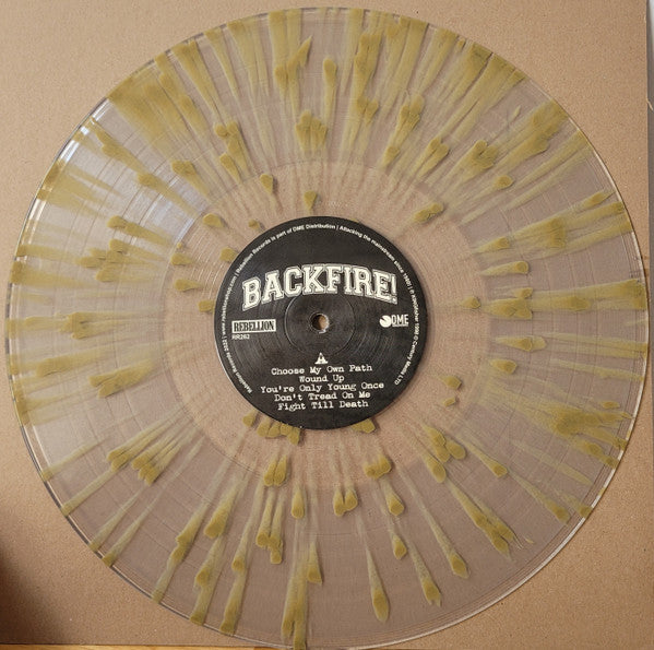 BACKFIRE! "Choose My Own Path" (Splatter Vinyl)