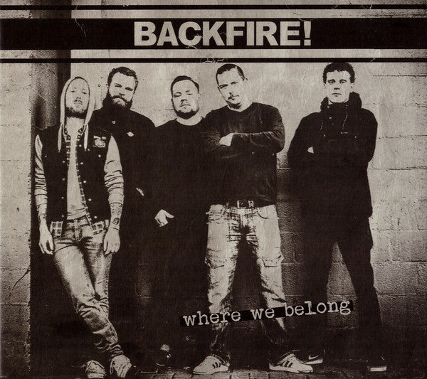 BACKFIRE! "Where We Belong" (White Vinyl)
