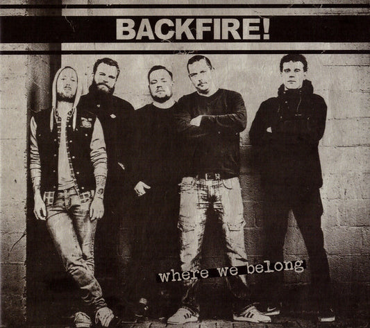 BACKFIRE! "Where We Belong" (White Vinyl)