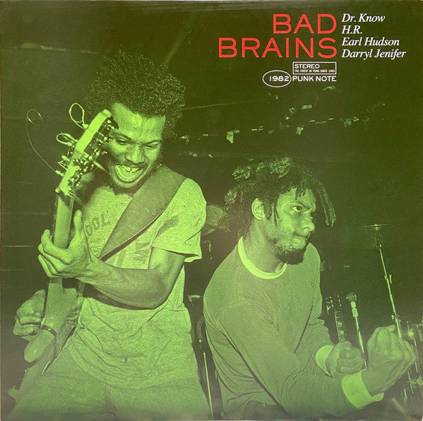 BAD BRAINS "Bad Brains" LP (Punk Note Edition)