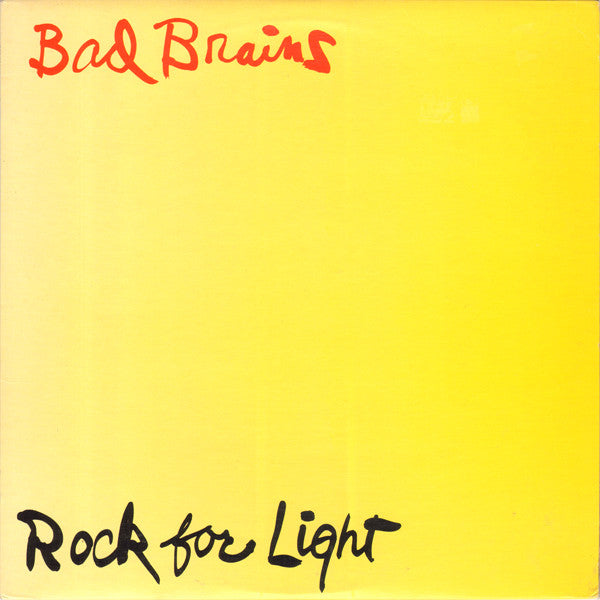 BAD BRAINS "Rock For Light" LP (2021)