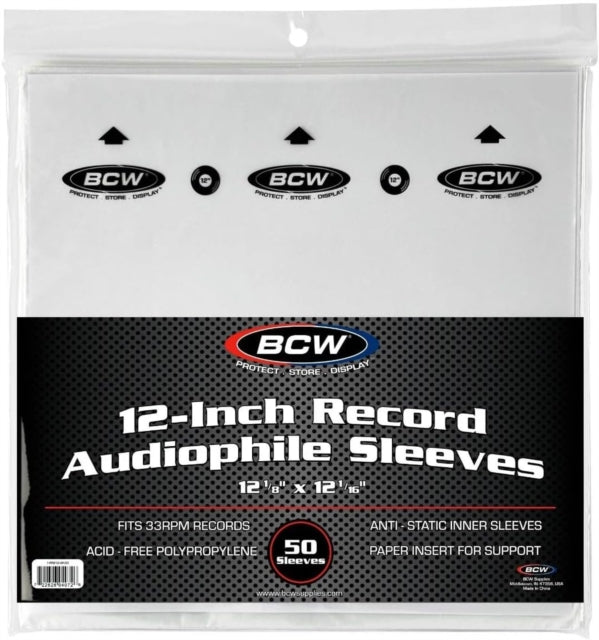 BCW Anti-State Inner Sleeves (50)