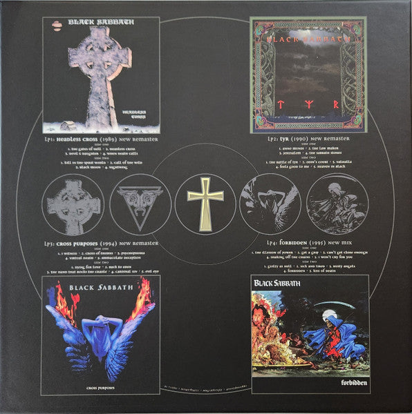 BLACK SABBATH "Anno Domini 1989-1995" LPx4 (Box Set)