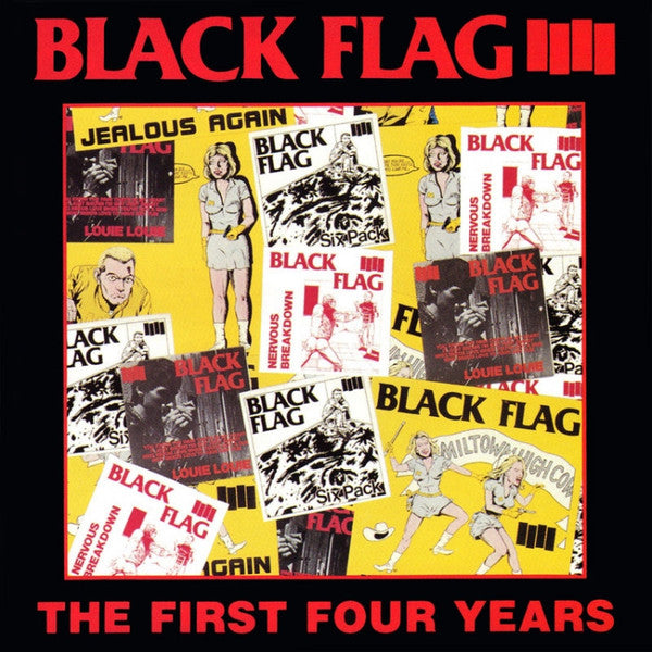 BLACK FLAG "The First Four Years" LP