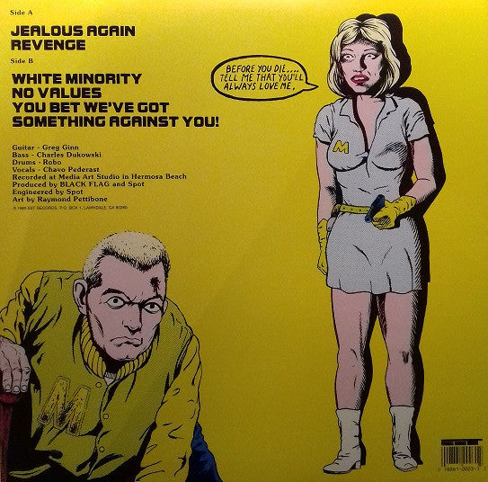 BLACK FLAG "Jealous Again" EP