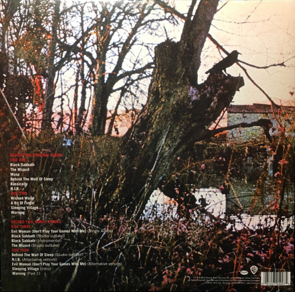 BLACK SABBATH "Black Sabbath" LPx2 (Deluxe Edition)