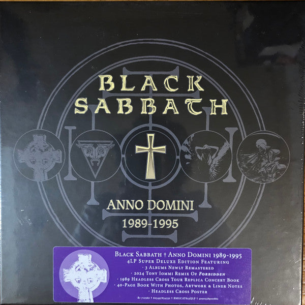 BLACK SABBATH "Anno Domini 1989-1995" LPx4 (Box Set)