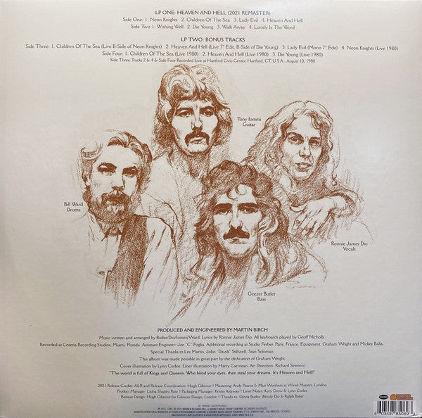 BLACK SABBATH "Heaven and Hell" LPx2 (Expanded Edition)