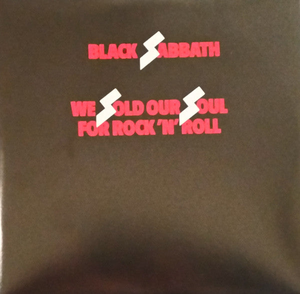 BLACK SABBATH "We Sold Our Souls for Rock 'n' Roll" LPx2(180g)