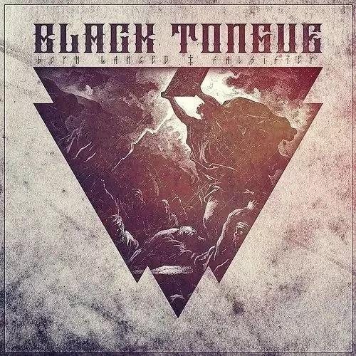 BLACK TONGUE "Born Hanged/Falsifier" LP (Black & Gold)
