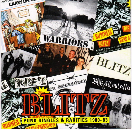 BLITZ "Punk Singles And Rarities 1980-83" CD (Import)