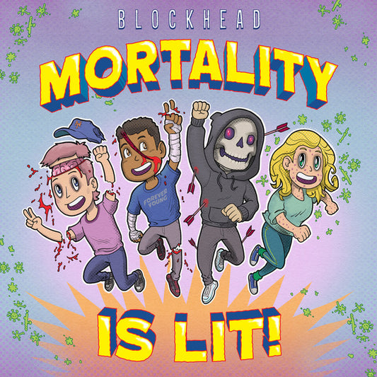 BLOCKHEAD "Mortality is Lit!" LPx2 (Splatter Vinyl)