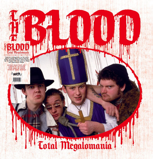 BLOOD, THE "Total Megalomania" LPx2 (Colored Vinyl)