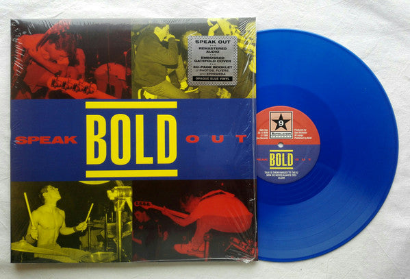 BOLD "Speak Out" LP (Blue Vinyl)