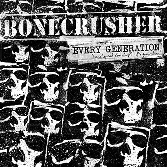 BONECRUSHER "Every Generation (Must Speak For Itself)...." LP