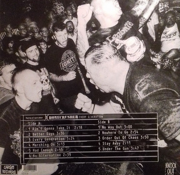 BONECRUSHER "Every Generation (Must Speak For Itself)...." LP