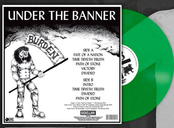 BURDEN "Under The Banner" LP (Green)