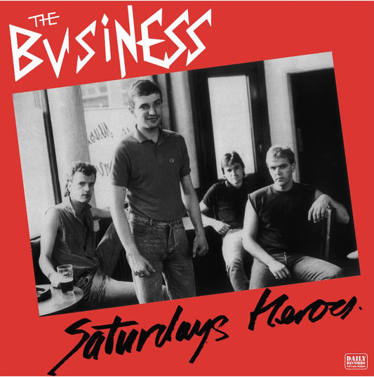 BUSINESS, THE "Saturday's Heroes" LP (White Vinyl)