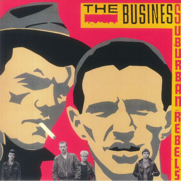 BUSINESS, THE "Suburban Rebels" LP (Pink Vinyl)