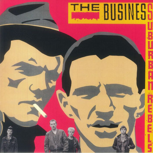 BUSINESS, THE "Suburban Rebels" LP (Pink Vinyl)