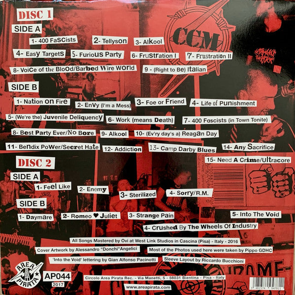 CHEETAH CHROME MOTHERFUCKERS "The Furious Era 1979-1987" LPx2