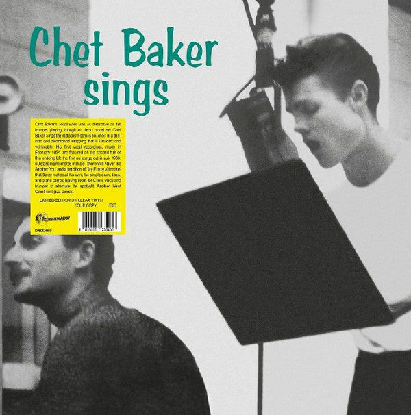 BAKER, CHET "Chet Baker Sings" LP (Clear Vinyl, Numbered)