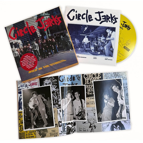 CIRCLE JERKS "Wild in the Streets" CD (Deluxe)