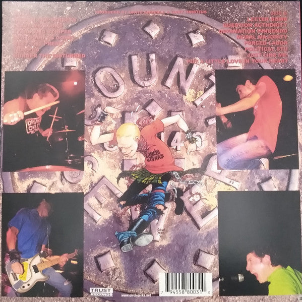 CIRCLE JERKS "Wild in The Streets" LP (Orange Vinyl)