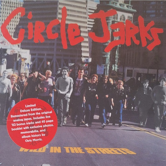 CIRCLE JERKS "Wild in the Streets" CD (Deluxe)