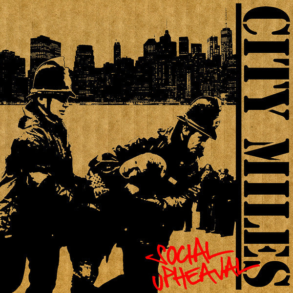 CITY MILES "Social Upheavel" LP