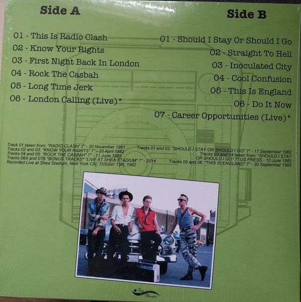 CLASH, THE "From Pirate Satellite: The Singles 1981-1985" LP