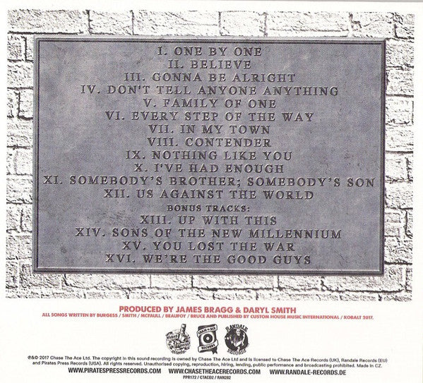 COCK SPARRER "Forever" CD (Digipak w/ Bonus Tracks)